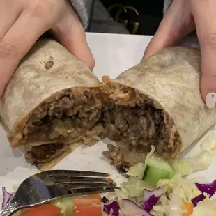 Carne Asada Burrito