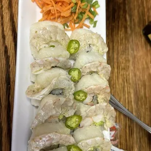 Aguachile roll fire