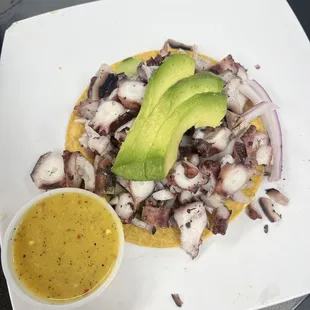 Octopus Tostada