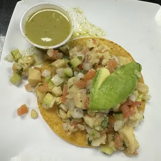 Ceviche Tostada