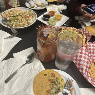 Ceviche Mixed Tostada