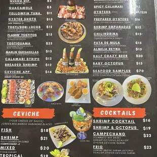 ramen and noodles, menu