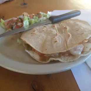 Shrimp Quesadilla