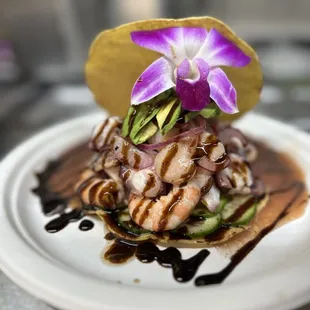 Tostada LA Mazatleca