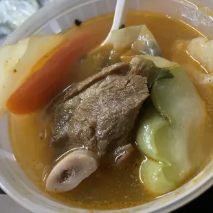 Caldo de res - very bland, not good