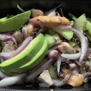 Ceviche mixta