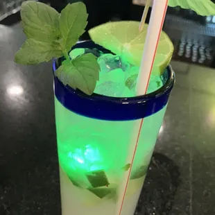 Mojito. Low key gave me heartburn. Taste like lemonade.