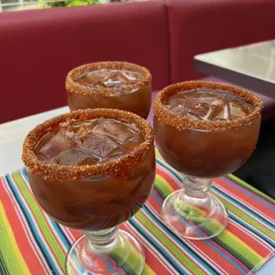Micheladas $5 happy hour