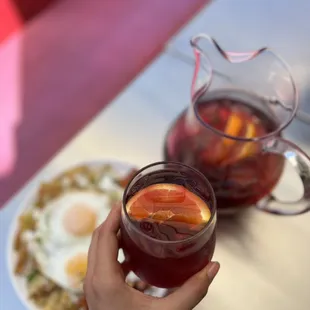 SANGRIA PITCHER $15 happy hour