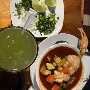 Sopa de siete mares. 7 seas soup