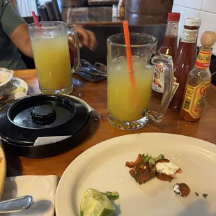 Fermented pineapple juice that was "fresh"