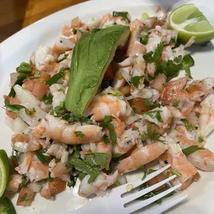 Ceviche de camarón