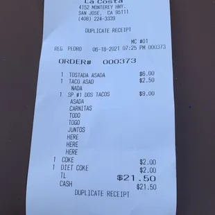 06/18/21 good prices for delish food.