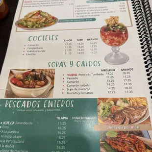 Torre La Costa Chiles Caribe Arroz Especial Tostada De Ceviche De Camarn Tostada De Ceviche De Pescado Cocktail