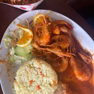 Camarones ala cucaracha