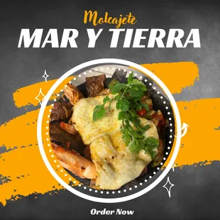 Molcajete Mar y Tierra Mixto