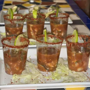 Oyster shots