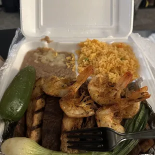 Trio Fajitas 'La Marea"