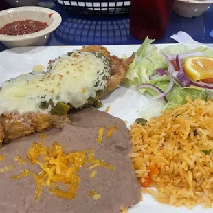 Chicken stuffed with shrimp