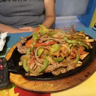 Steak Fajitas