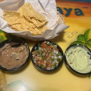 Chips and salsas