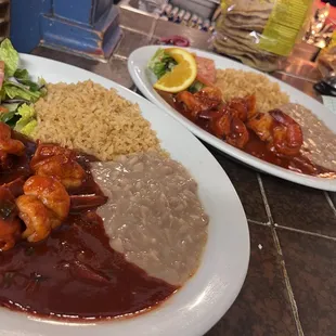 Camarones ala diabla