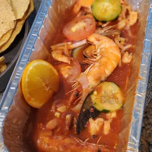 Spicy Molcajete Nayarit!