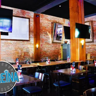 the interior of a restaurant