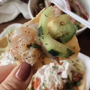 Aguachile Verde Tostada