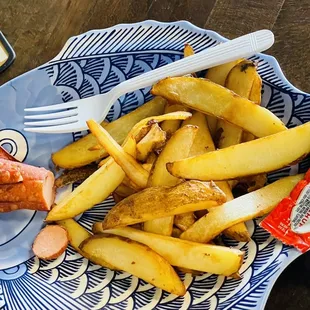 Kids fries and octopus Weenie