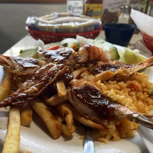 Camarones a la diabla were bomb!