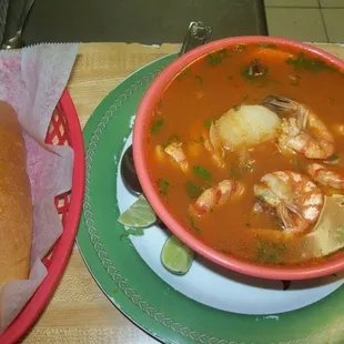 Shrimp soup