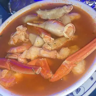 Sopa de marisco