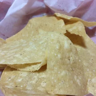 Home made tortilla chips