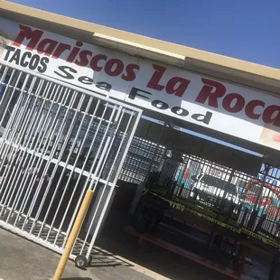 On the corner of Crowslanding and Barozzi Ave.