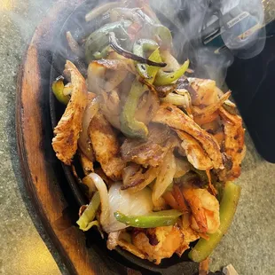 Steak #56. Steak and Chicken Fajitas