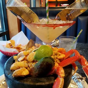 Margarita and Molcajete Cora
