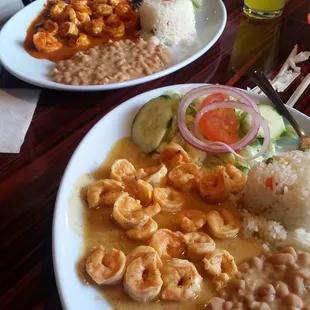 Camarones Al Mojo De Ajo