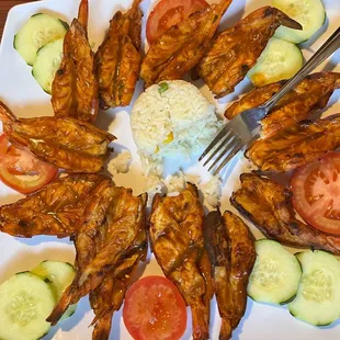 Camarones Zarandeados