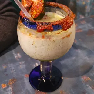 a dessert in a glass