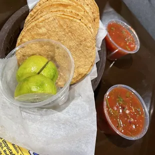 Chips and salsa... this salsa is 10/10 soooo darn good
