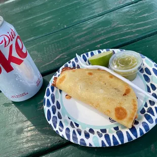 GOBERNADOR TACO (SHRIMP + CHEESE)  FRESH and DELICIOUS ALWAYS!