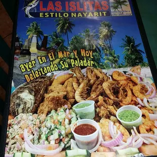 Cover of menu