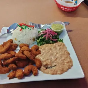 a plate of food