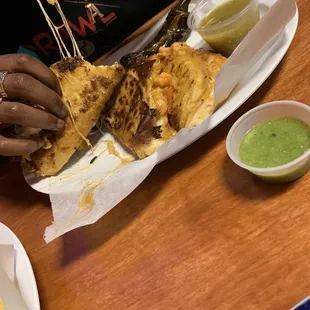 Shrimp tacos
