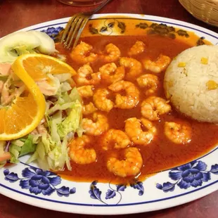 Camarones a La Diabla