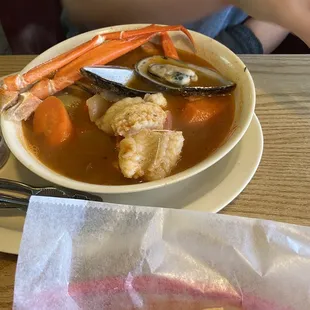 7 mares sopa