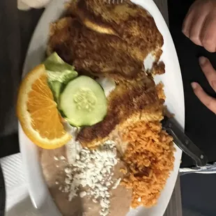 Filete empanizado