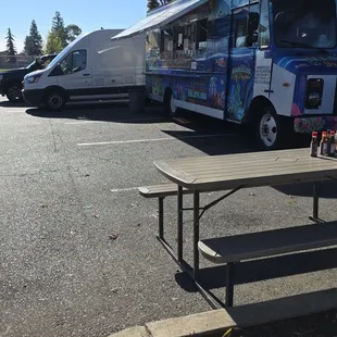 The truck in the parking lot with O&apos;Reilly