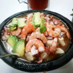 This was beyond hooked up, this actually looked better than the picture on the menu it was delicious